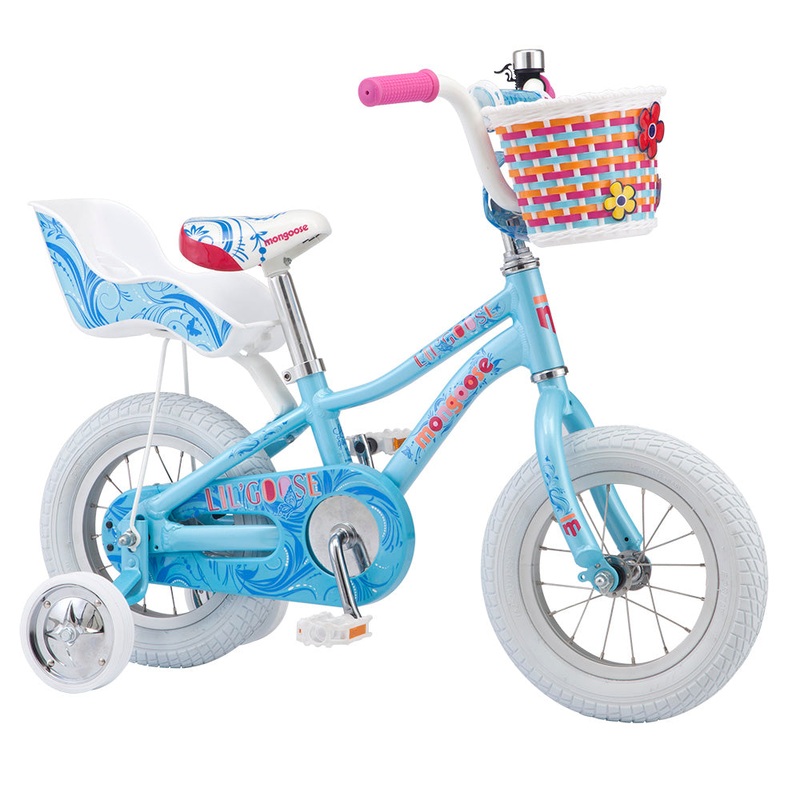 12″ Mongoose Lilgoose Girls (2022) Light Blue
