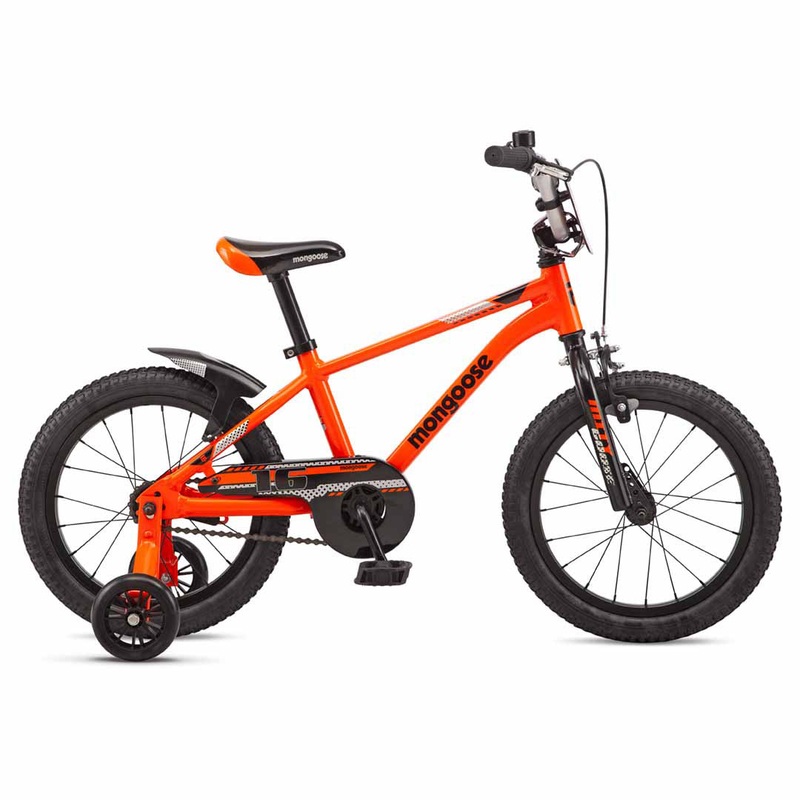 16″ Mongoose Mitygoose Boys Orange