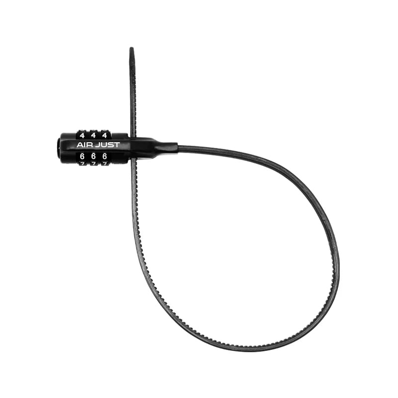 ULAC Air Just NeoZip Combination Cable Lock Black