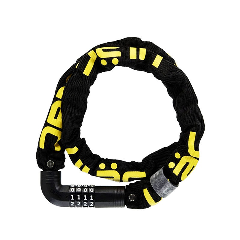 ULAC Steel Kombat 7mm Combination Chain Lock Black