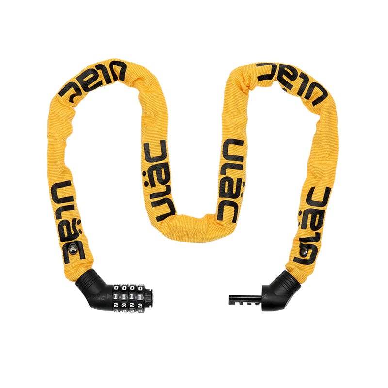 ULAC Street Fighter Combination Chain Lock Bumblebee Yellow