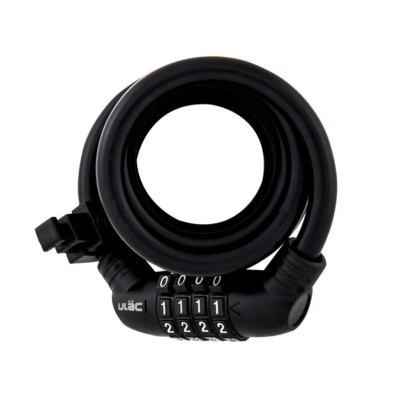 ULAC Zen Master 10×150 Combination Cable Lock Black