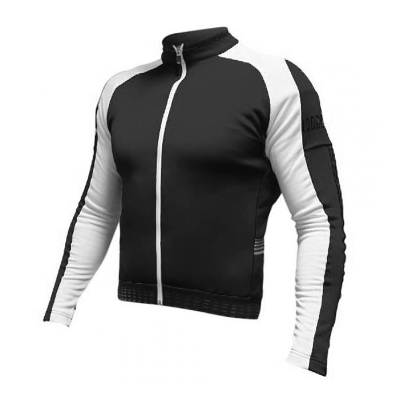 Zero RH+ Mens Sprinter Long Sleeve Jersey Black/White M