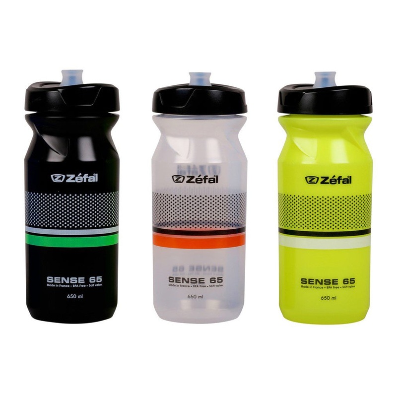 Zefal Sense 65 Bottle 650mL Clear/Orange