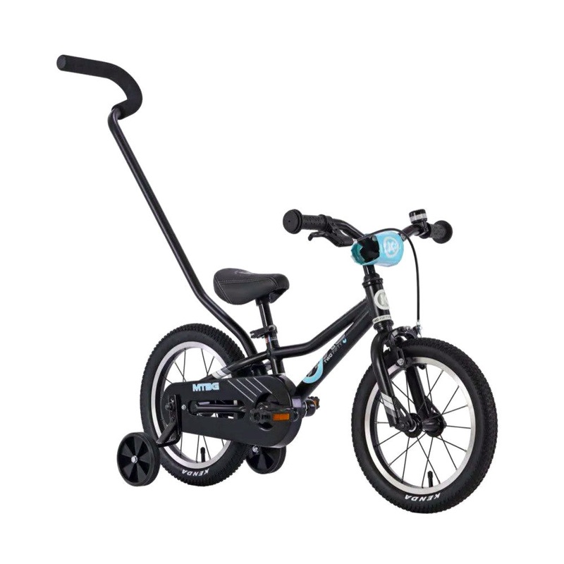 14″ Byk E-250 MTB Girls x1 Black/Celeste Green