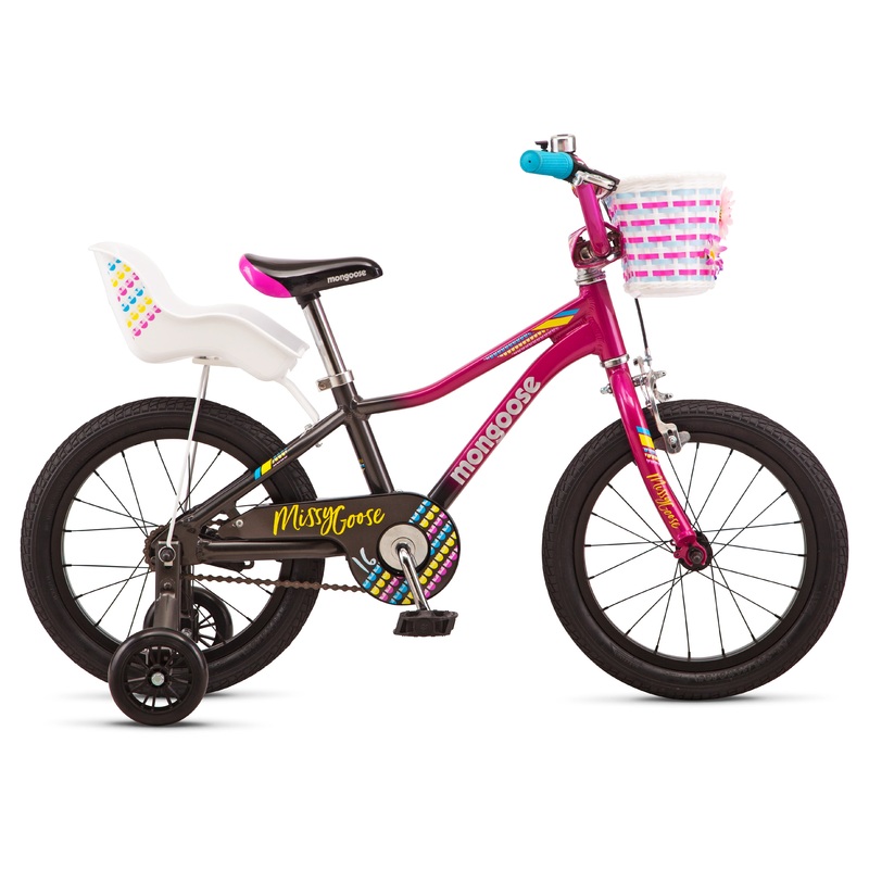 16″ Mongoose Missygoose Girls Pink/Charcoal