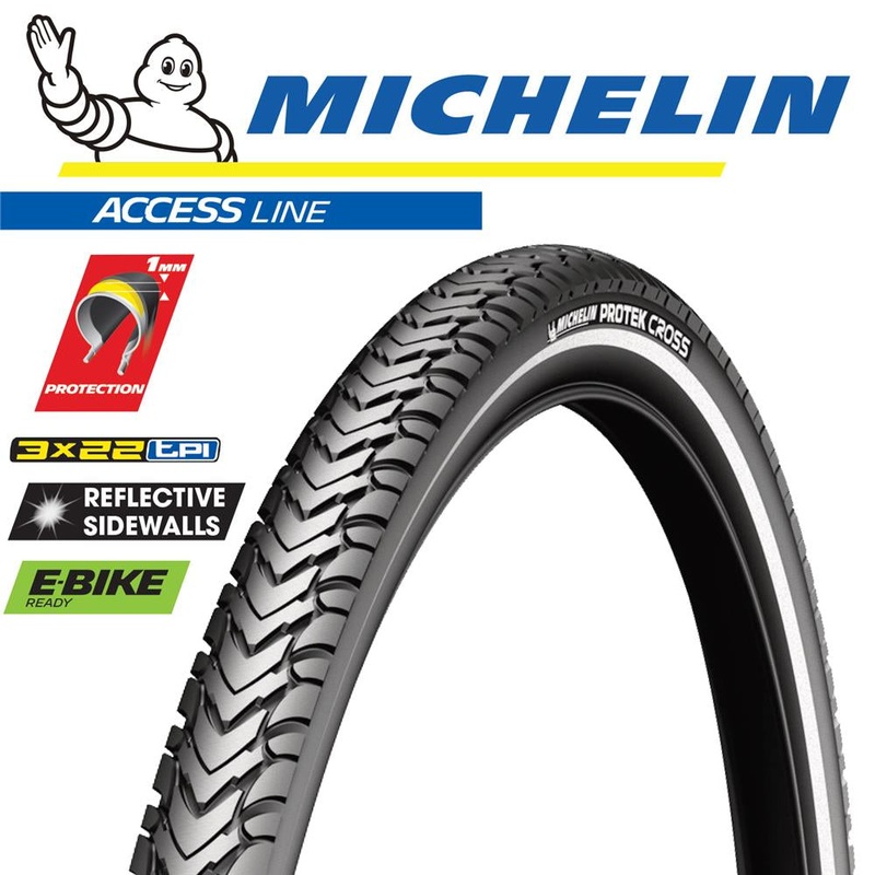 Tyre 700 Michelin Protek Cross Access Wirebead 700×35