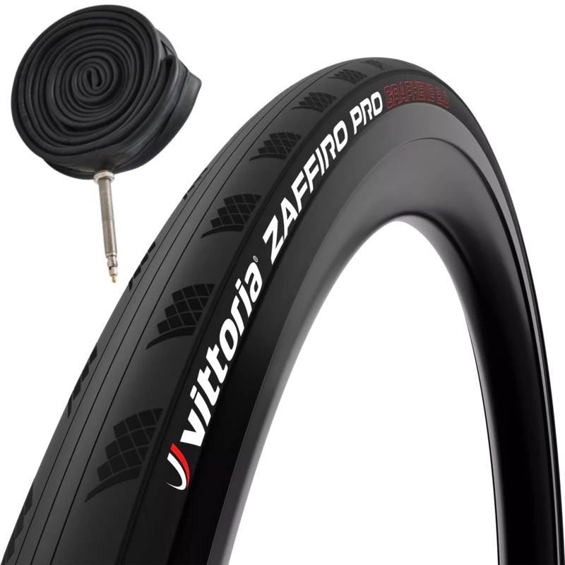 Tyre 700 Vittoria Zaffiro Pro Folding & Inner Tube 700×25