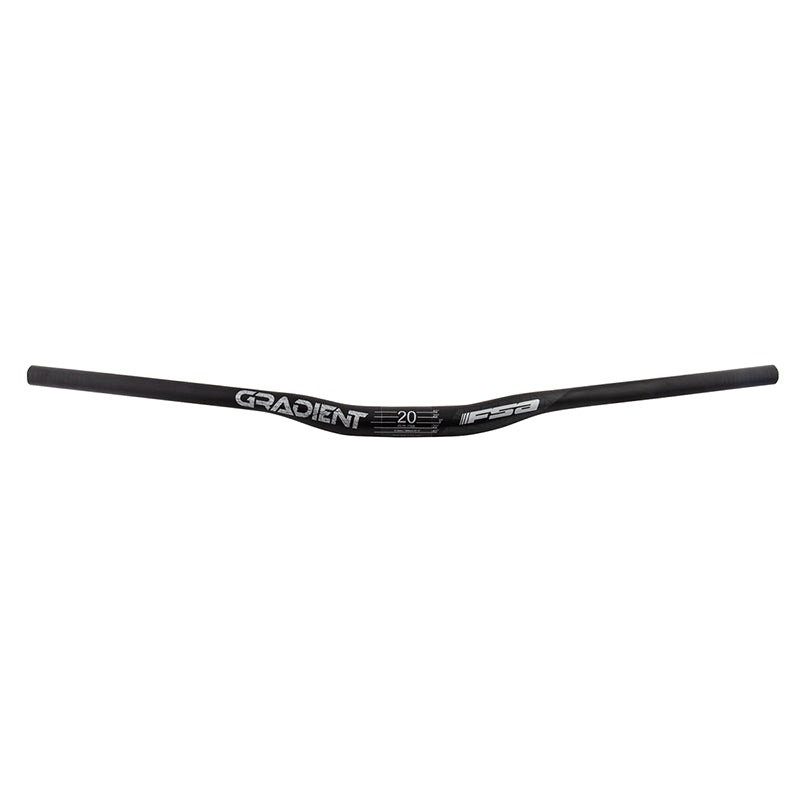 Full speed ahead Gradient Carbon Riser Bar 31.8mm 800mm 20mm 5 8 Carbon/Grey Mountain Riser Carbon