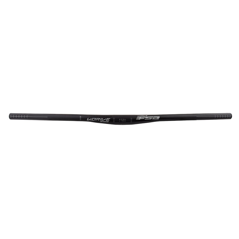 Full speed ahead V-Drive Flat Bar 31.8mm 740mm 0mm 0 9 Black Mountain Flat Alloy