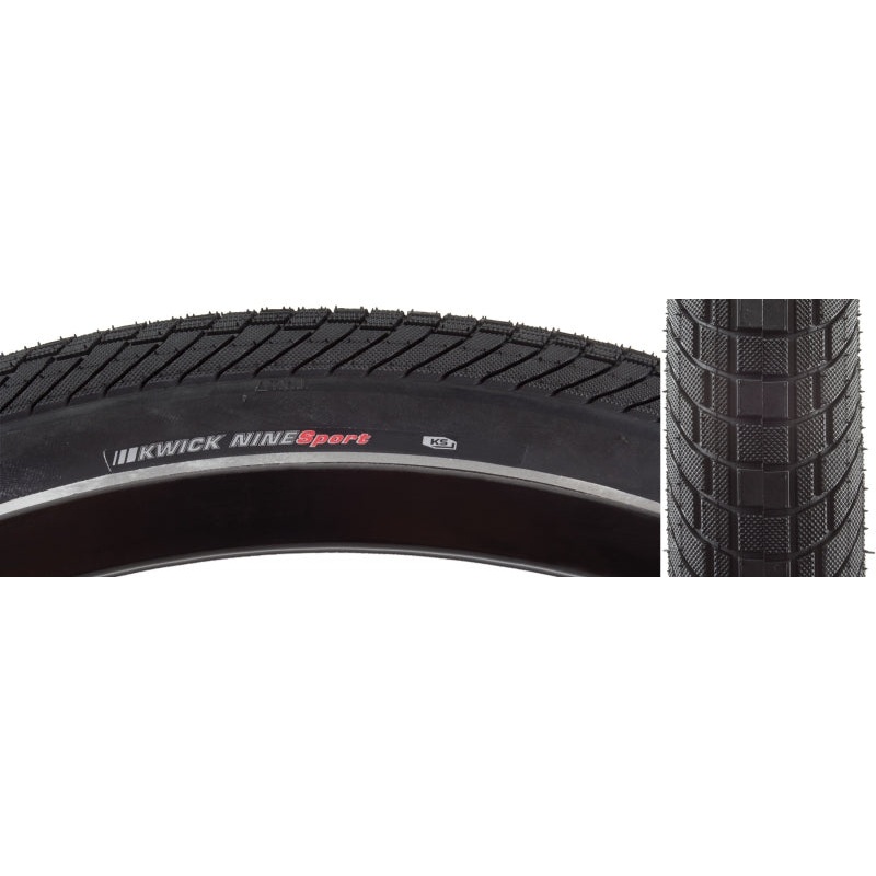Kenda Kwick Nine Tire – 29 x 2 Clincher Wire Black/Reflective 60tpi KS