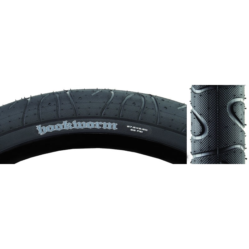 Maxxis Hookworm Tire 27.5″x2.50 Wire Clincher Single 60TPI Black