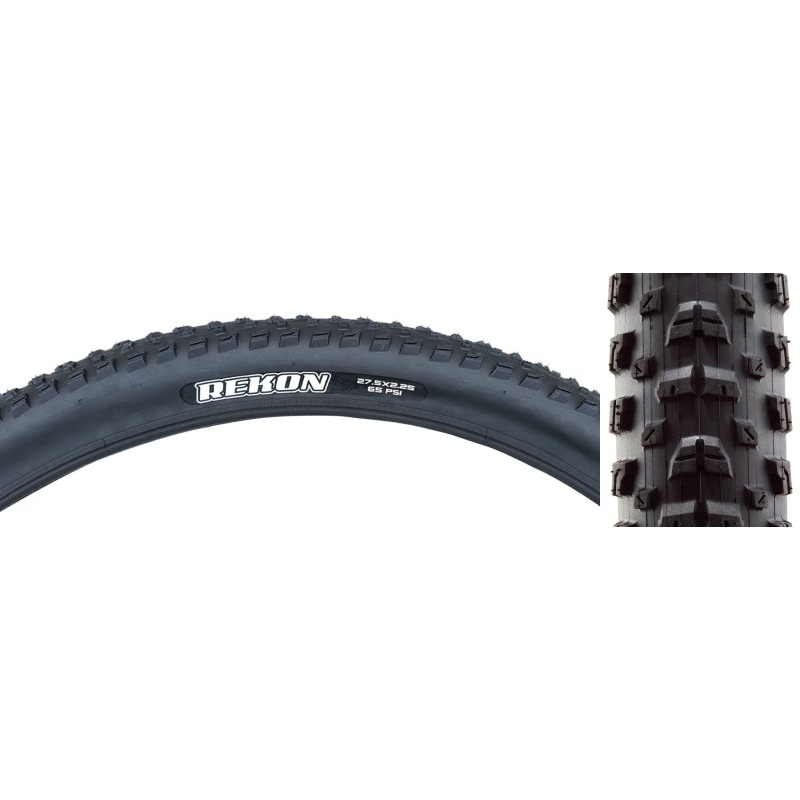 Maxxis Rekon Tire – 27.5 x 2.25 Clincher Wire Black