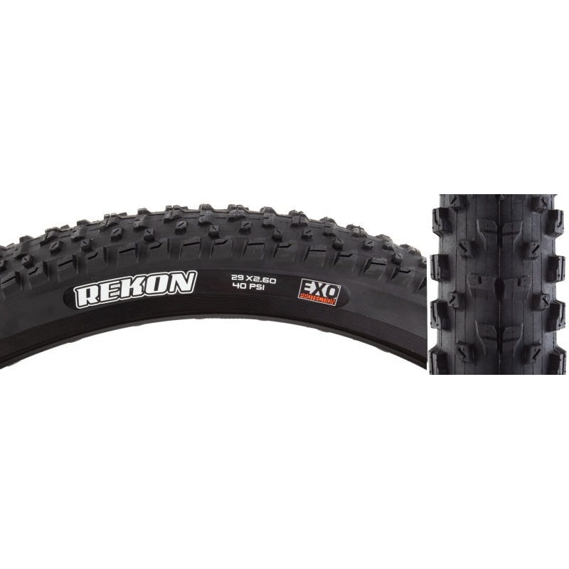 Maxxis Rekon Tire – 29 x 2.6 Clincher Wire Black EXO
