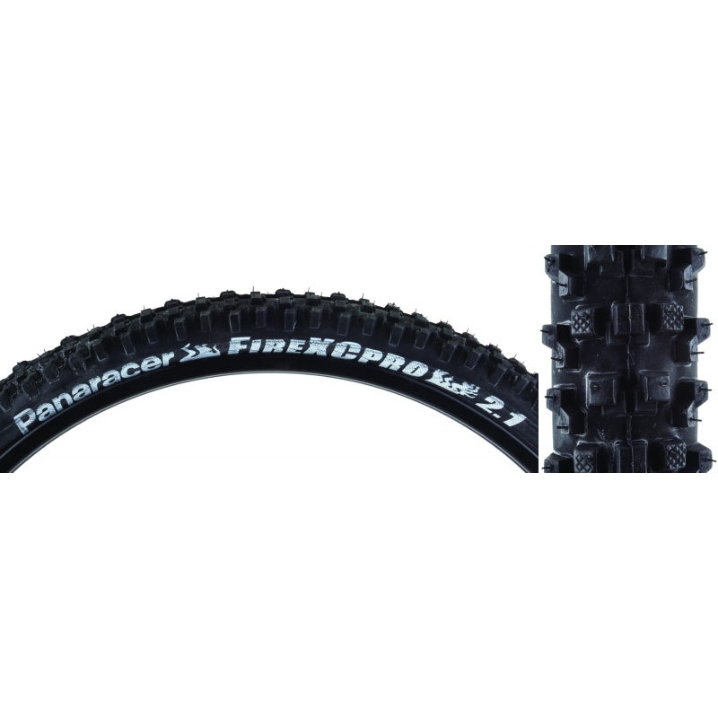 Panaracer Fire XC Pro Tire – 26 x 2.1 Clincher Wire Black 30tpi