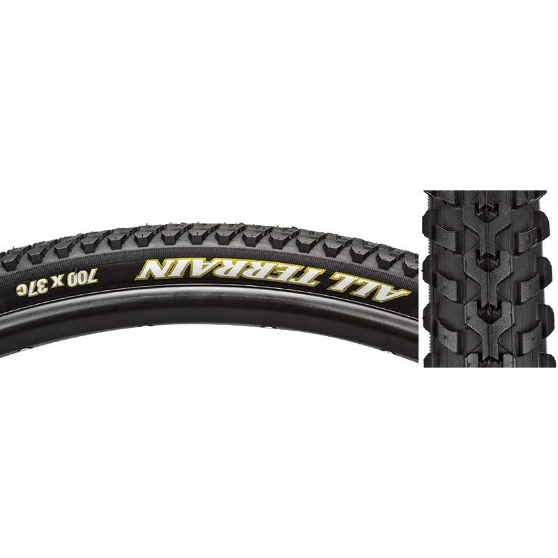 WTB All Terrain Tire – 700 x 37 Clincher Wire Black 27tpi