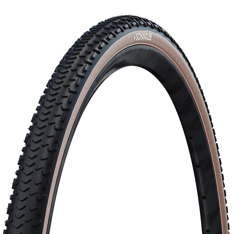 Schwalbe G-One RX Tire – 700 x 45 Tubeless Folding BLK/Transparent Evolution Line Pro Addix Race