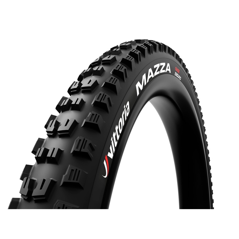 Vittoria Mazza Race Tire – 27.5 x 2.4  Tubeless 2PLY Folding BLK Enduro 1C G2.0
