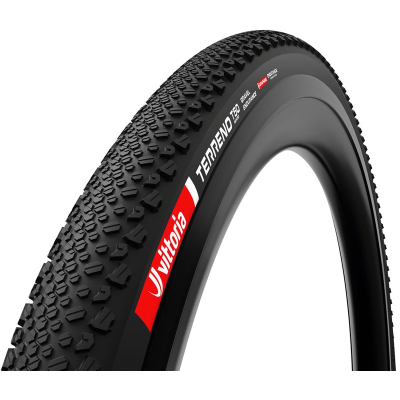 Vittoria Terreno T50 Mixed Tire – 700 x 45 Tubeless Folding BLK Gravel Endurance Graphene G2.0