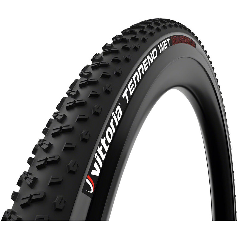 Vittoria Terreno Wet Tire – 700 x 33 Tubeless Folding Black/Anthracite G2.0
