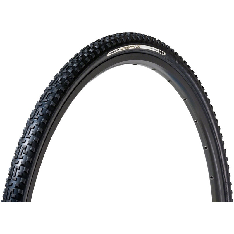 Panaracer GravelKing EXT Tire – 700 x 35 Tubeless Folding Black/Black