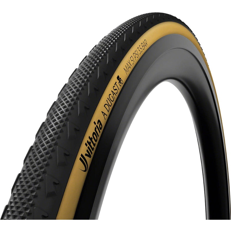 Vittoria A Dugast Pipisquallo Tire – 700 x 33 Tubeless Folding BLK/Para Cotton 2C + Neoprene