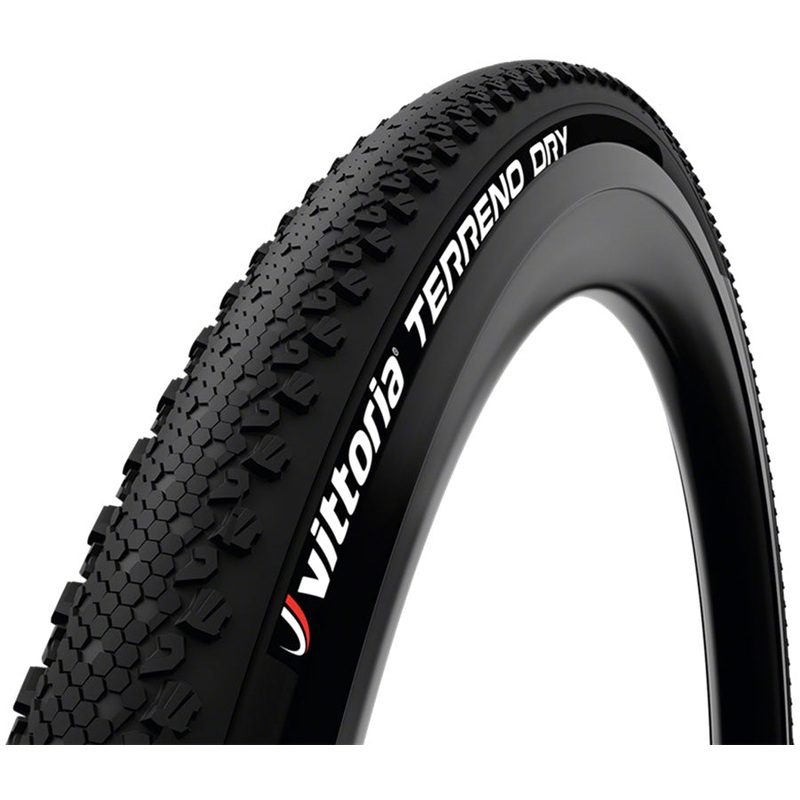 Vittoria Terreno Dry Tire – 700 x 38 Clincher  Folding  Black 2C