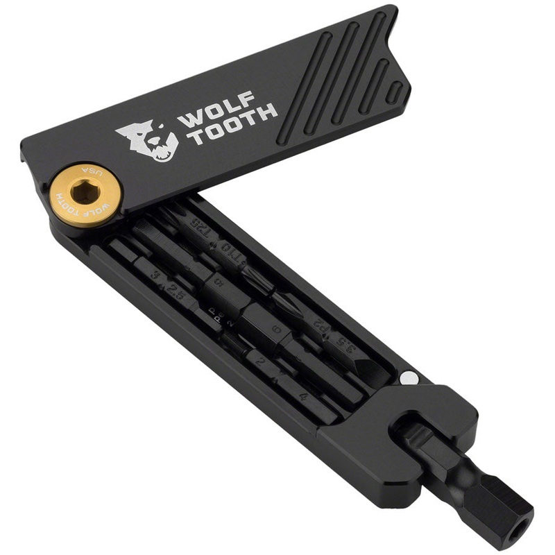 Wolf Tooth 6-Bit Hex Wrench – Multi-Tool Gold