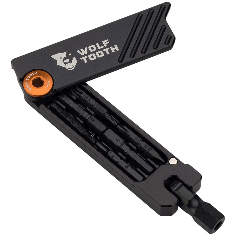 Wolf Tooth 6-Bit Hex Wrench – Multi-Tool Orange