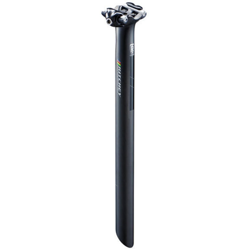 Ritchey WCS Carbon 1-Bolt Seatpost: 27.2 350mm 0 Offset Black