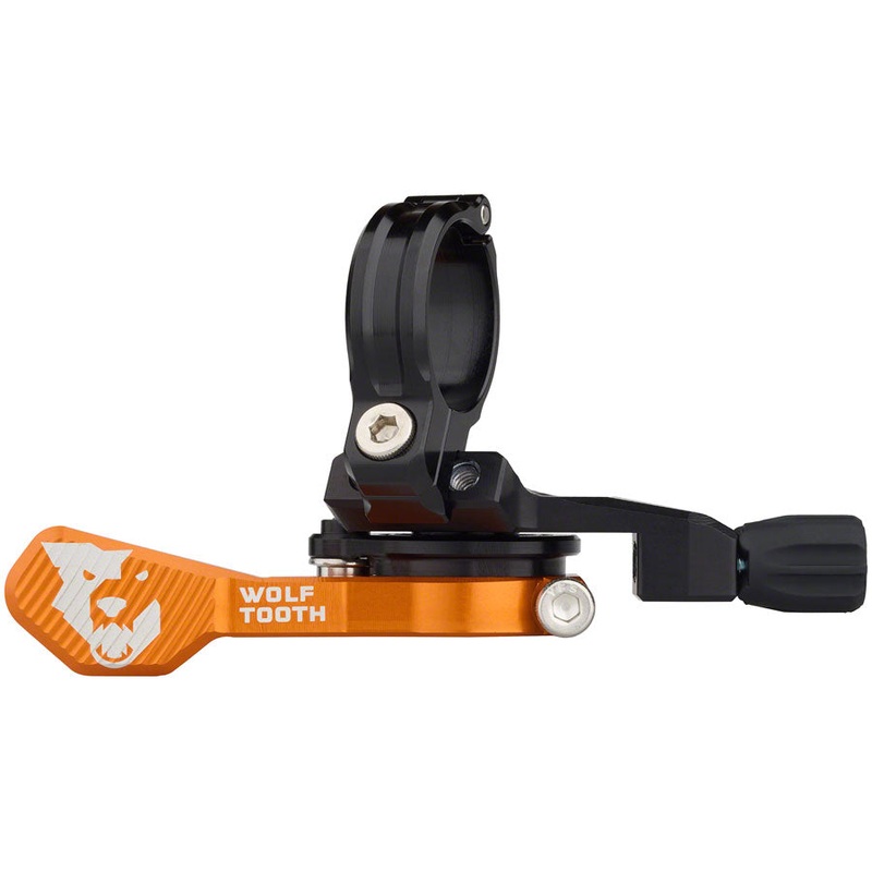 Wolf Tooth ReMote Pro Dropper Post Lever – 22.2mm Clamp Orange