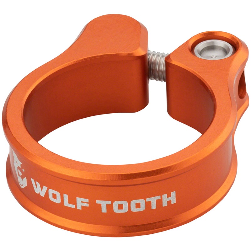 Wolf Tooth Seatpost Clamp – 28.6mm Orange
