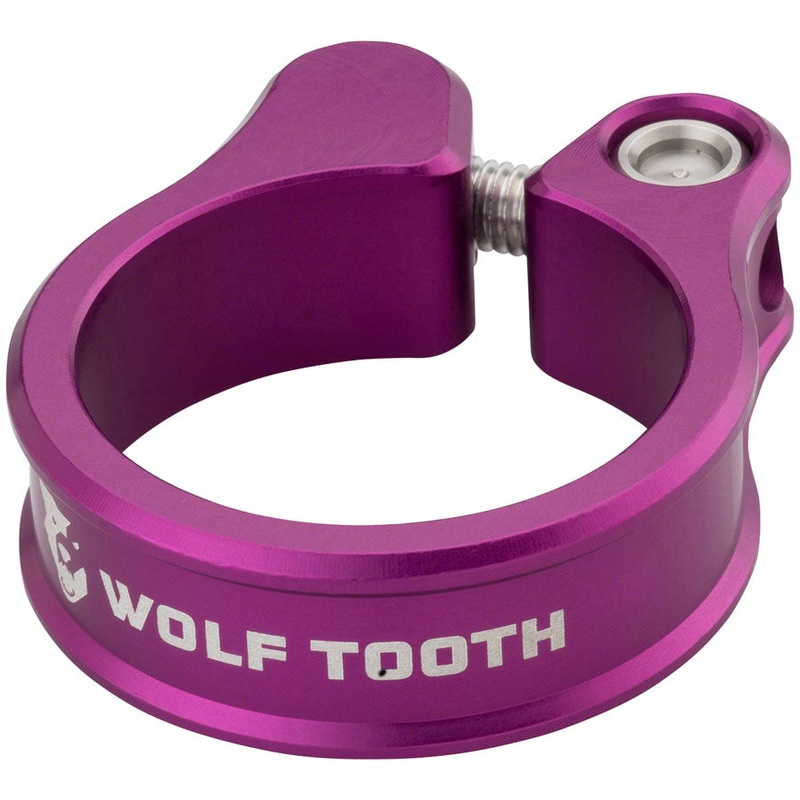 Wolf Tooth Seatpost Clamp – 28.6mm Purple