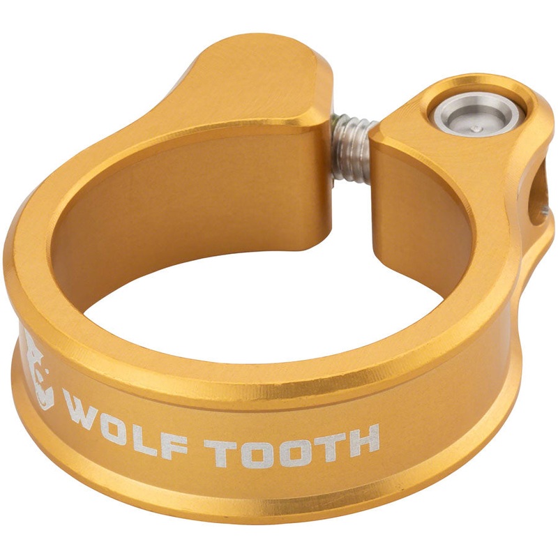 Wolf Tooth Seatpost Clamp – 34.9mm Gold