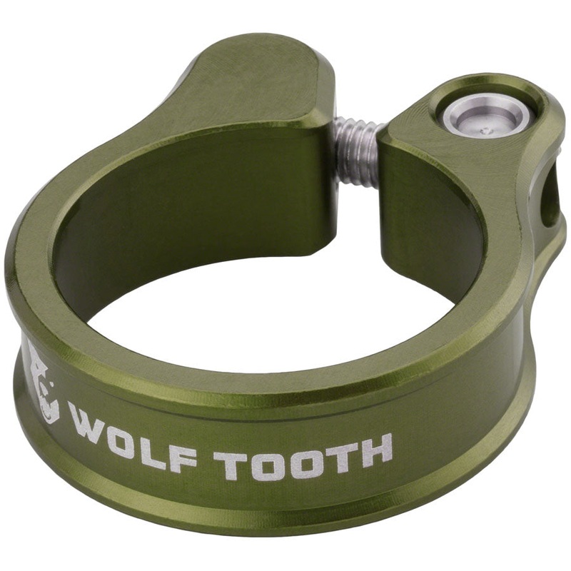 Wolf Tooth Seatpost Clamp – 34.9mm Olive