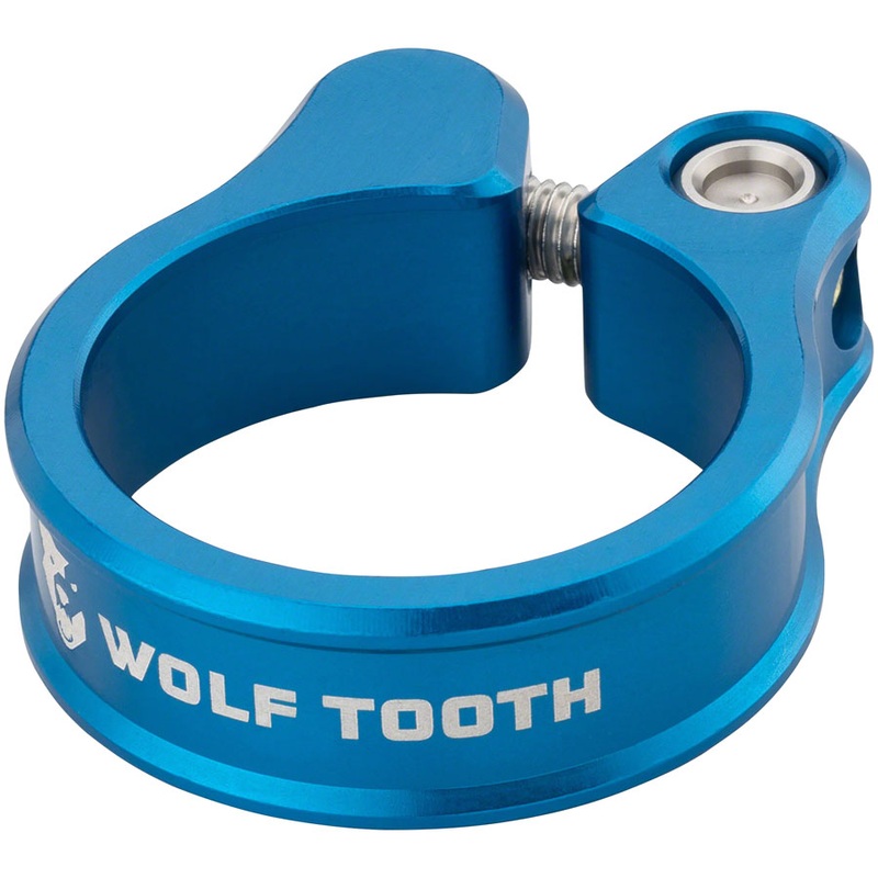 Wolf Tooth Seatpost Clamp – 36.4mm Blue