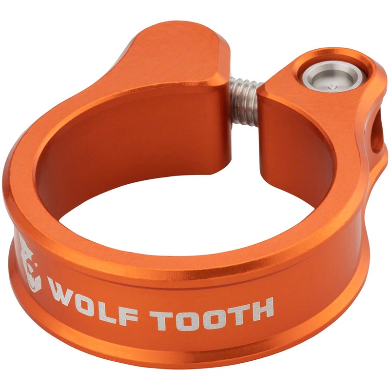 Wolf Tooth Seatpost Clamp – 36.4mm Orange
