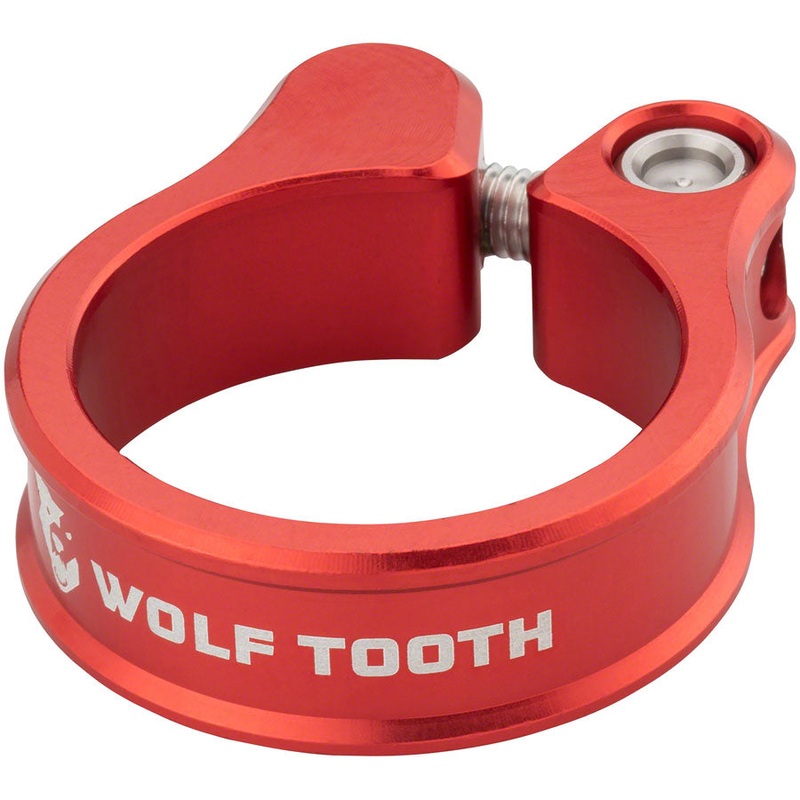 Wolf Tooth Seatpost Clamp – 36.4mm Red
