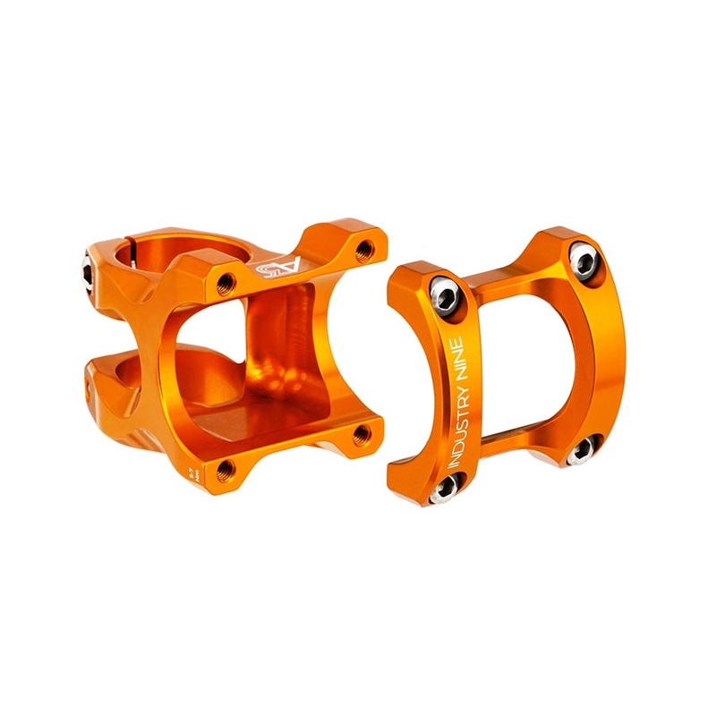 Industry Nine A35 Stem – 40mm 35 Clamp +/-8 1 1/8″ Aluminum Orange