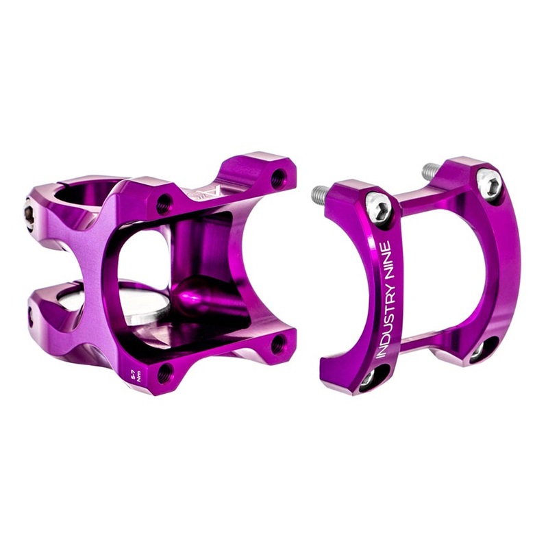 Industry Nine A35 Stem – 50mm 35mm Clamp +/-6 1 1/8″ Aluminum Purple