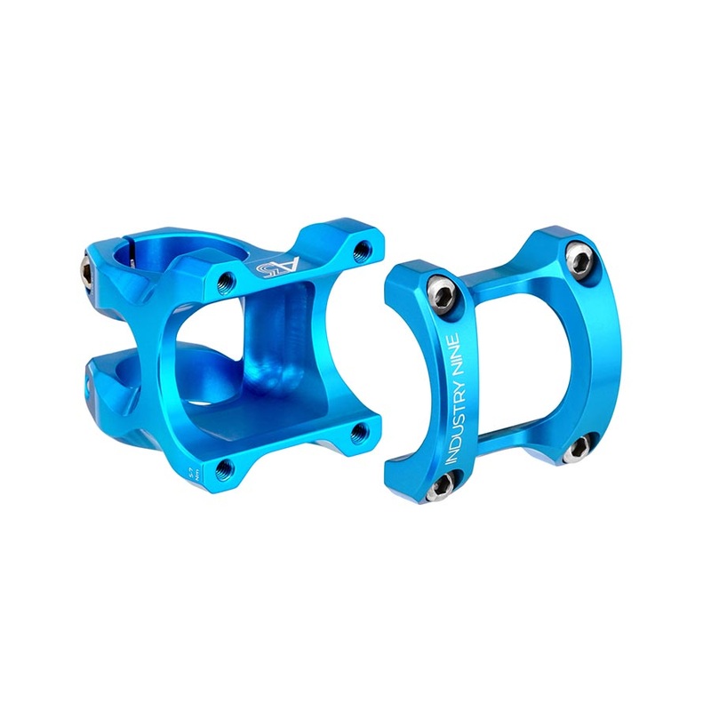 Industry Nine A35 Stem – 50mm 35mm Clamp +/-6 1 1/8″ Aluminum Turquoise