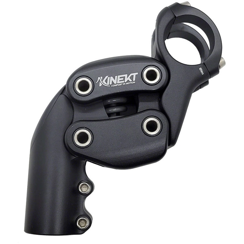 Cirrus Cycles Kinekt Suspension Stem – 100 31.8 Clamp +50 1-1/8″ Alloy Black