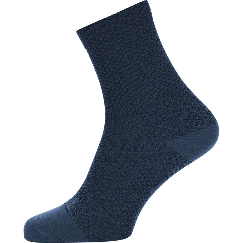 Gorewear C3 Dot Mid Socks – Orbit Blue/Deep Water Blue 6.7″ Cuff Fits Sizes 6-7.5
