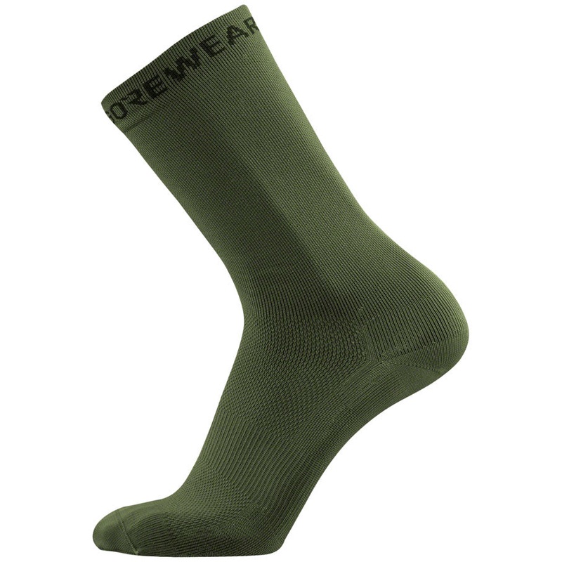 Gorewear Essential Socks – Green Mens 6-7.5