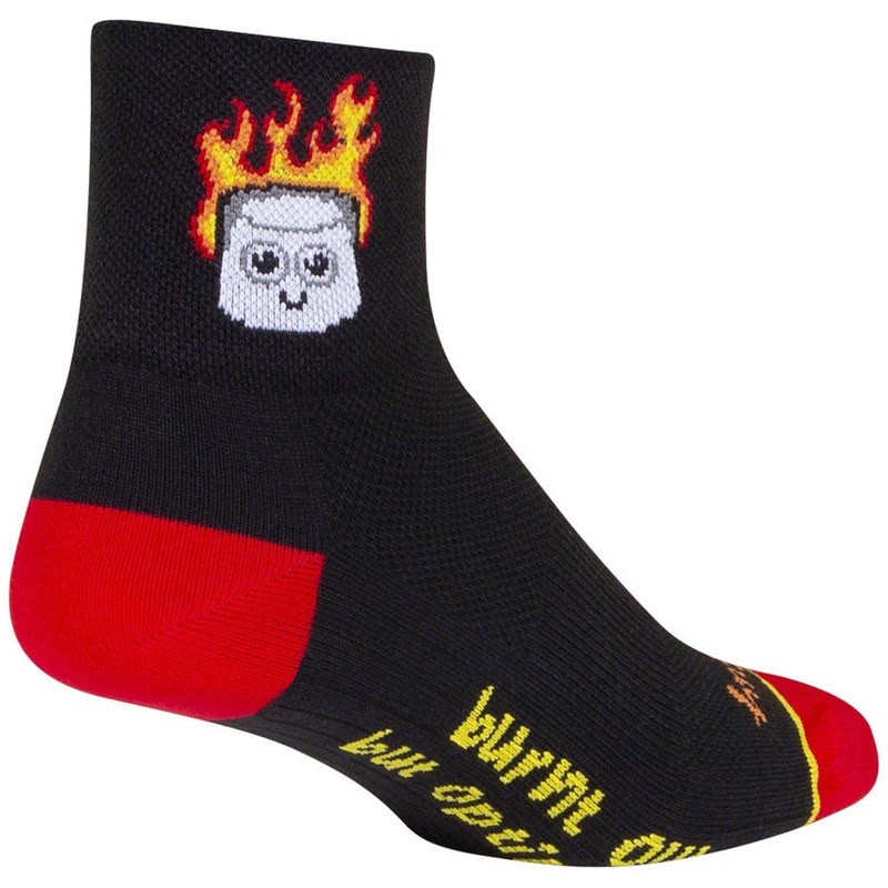 SockGuy Classic Burnt Out Socks – 3″ Large/X-Large