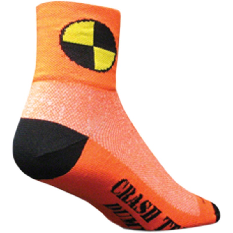 SockGuy Classic Crash Socks – 3″ Orange Large/X-Large