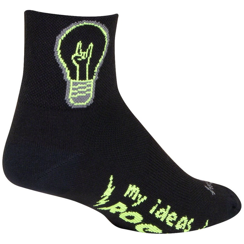 SockGuy Classic Good Idea Socks – 3″ Small/Medium