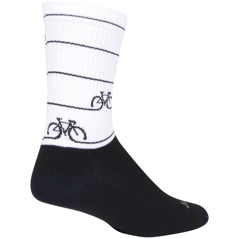 SockGuy Crew Cyclepath Socks – 6″ Large/X-Large