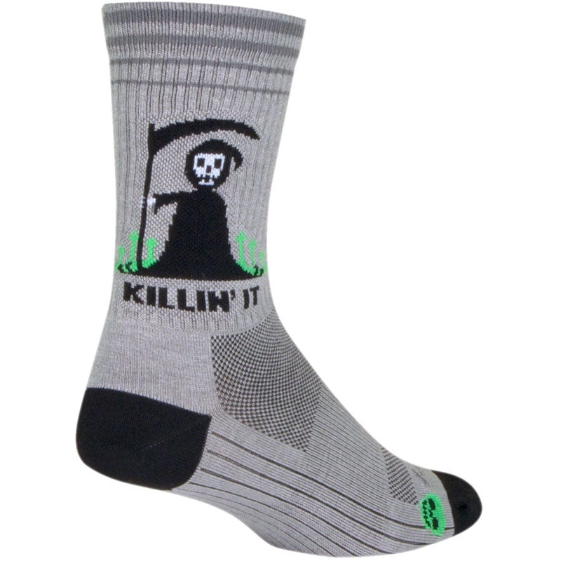 SockGuy Killin It Crew Sock – 6″ Small/Medium