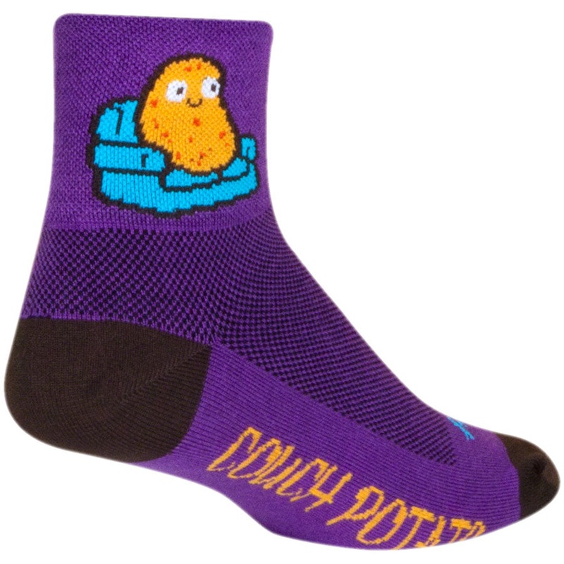 SockGuy Potato Standard Classic Socks – 3″ Large/X-Large